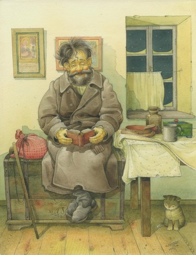Russian Scene 05, 1994 by Kestutis Kasparavicius